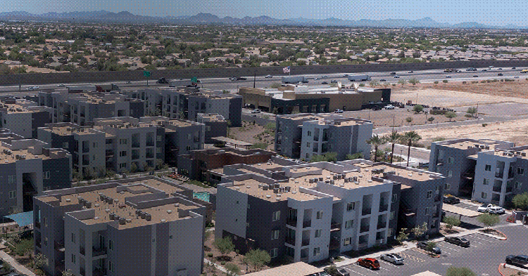 44, 33 and 64 million at Apache Junction and Goodyear, AZ