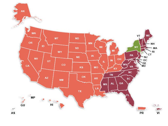 Claims Counsel Map