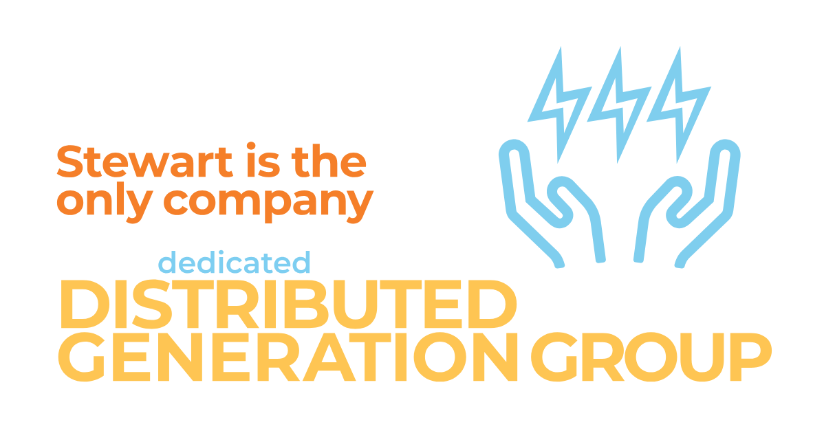 Stewart es la única empresa de títulos con un grupo dedicado a la generación distribuida